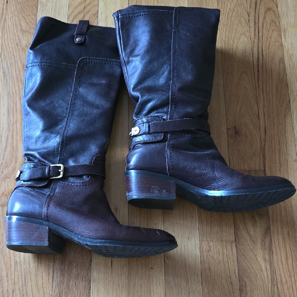 Ivanka Trump Dark Brown Heeled Boots